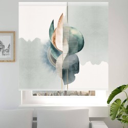 Estores Estampado Flores 010