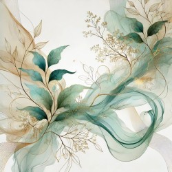 Estores Estampado Flores 010