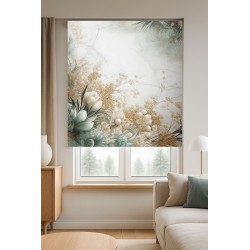 Estores Estampado Flores 010