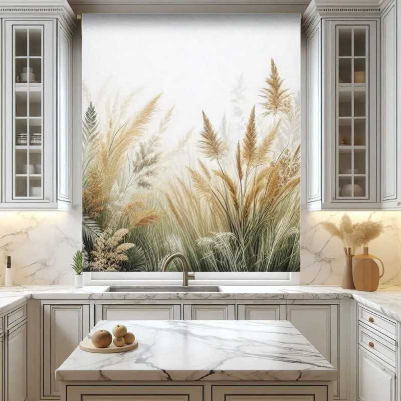 Estores Estampado Flores 010