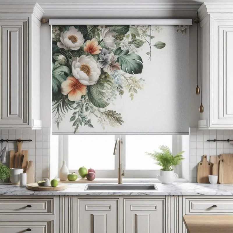 Estores Cocina Fruta 001- Estor Enrollable Cocina de Frutas- Estor para Cocina Baratos