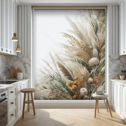 Estores Estampado Flores 010