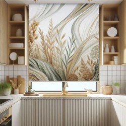 Estores Estampado Flores 010