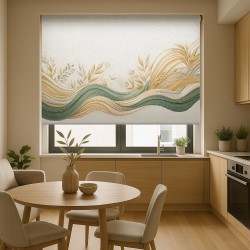 Estores Estampado Flores 010