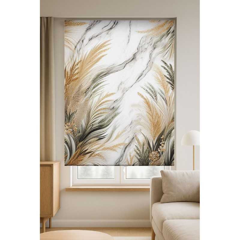 Estores Estampado Flores 010