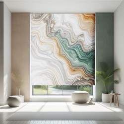 Estores Estampado Flores 010