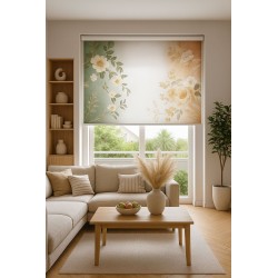 Estores Estampado Flores 010