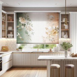 Estores Estampado Flores 010