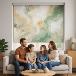 Estores Estampado Flores 010