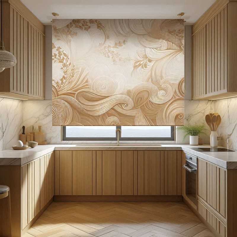 Estores Estampado Flores 010