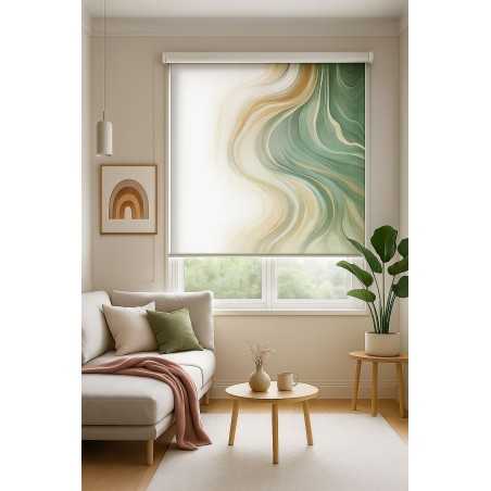 Estores Estampado Flores 010