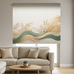 Estores Estampado Flores 010