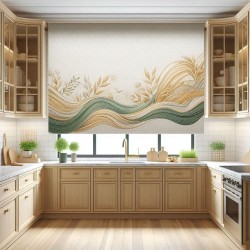 Estores Estampado Flores 010