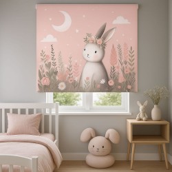 Estores Infantiles Niña de Ositas- Estor enrollable estampado digital infantil . Estores infantiles Osito niña . Estor enroll