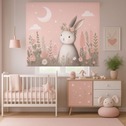 Estores Infantiles Niña de Ositas- Estor enrollable estampado digital infantil . Estores infantiles Osito niña . Estor enroll