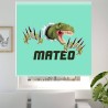 Estores Infantiles Personalizados Dinosaurio Rex 001