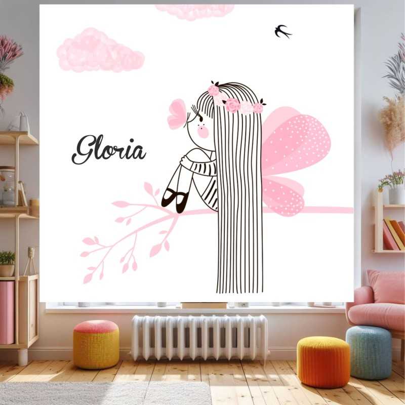 Estores infantiles personalizados Hada