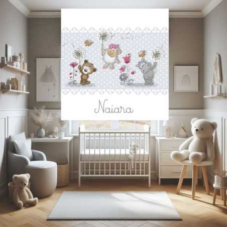 Estores Infantiles Personalizados Dibujo Animales 009- Estores infantiles Unisex Animales- Cortinas y Estores Infantiles bebe