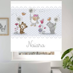 Estores Infantiles Personalizados Dibujo Animales 009- Estores infantiles Unisex Animales- Cortinas y Estores Infantiles bebe
