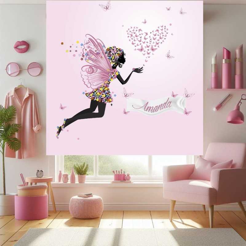 Estores Juveniles Personalizados Hada Corazon