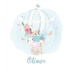 Estores Infantiles Personalizados Bebe Globo