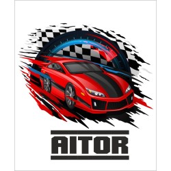 Estor Enrollable Infantil Coche de Carreras | Estores Iroa