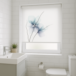 Estores Para Baño Floral 105