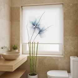 Estores Para Baño Floral 105