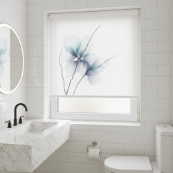 Estores Para Baño Floral 105