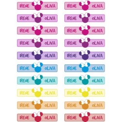Etiquetas para Ropa Personalizadas Minnie