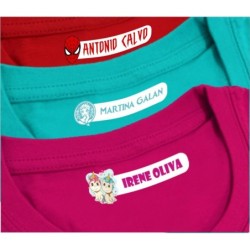 Etiquetas para Ropa Personalizadas Froze