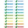  Etiquetas Adhesivas Personalizable objetos Dinosaurio 01 ( Pack 50ud)