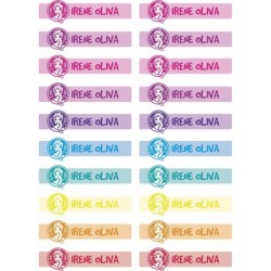  Etiquetas Adhesivas Personalizable objetos Froz Multicolor ( Pack 50ud)