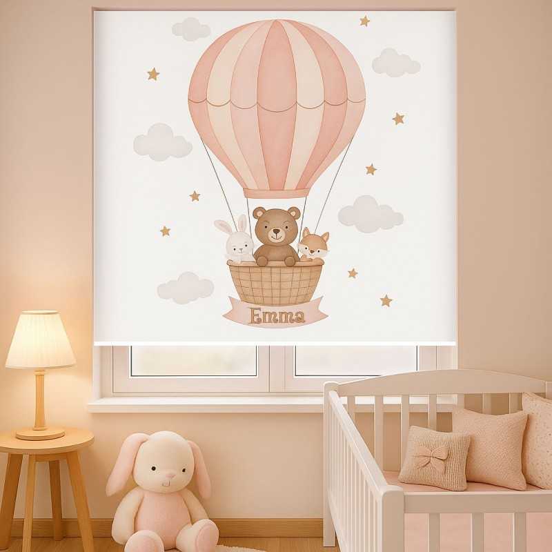 Estores Infantiles Niño Personalizados Estrellas- Noche 001