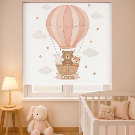 Estores Infantiles Niño Personalizados Estrellas- Noche 001