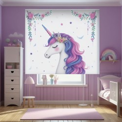 Estores Infantiles Niña de Ositas- Estor enrollable estampado digital infantil . Estores infantiles Osito niña . Estor enroll