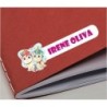  Etiquetas Adhesivas Personalizable objetos Unicornio 01( Pack 50ud)
