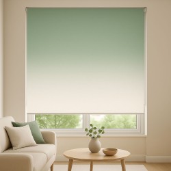 Sage Mist – Estor degradado verde pastel moderno | Estores Iroa