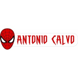 Etiquetas Adhesivas Personalizable objetos Spider( Pack 50ud)