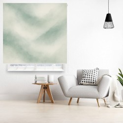 Estor enrollable Acuarela Dimanica 01 Verde Salvia Bruma