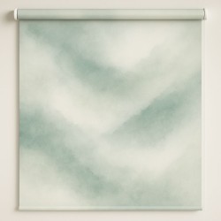 Estor enrollable Acuarela Dimanica 01 Verde Salvia Bruma