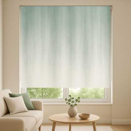 Estor Green Vertical Fade | Degradado Verde Salvia | Estores Iroa