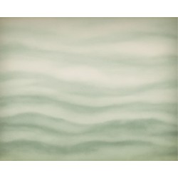 Estor Green Soft Waves | Ondas Acuarela Verde Pastel | Estores Iroa