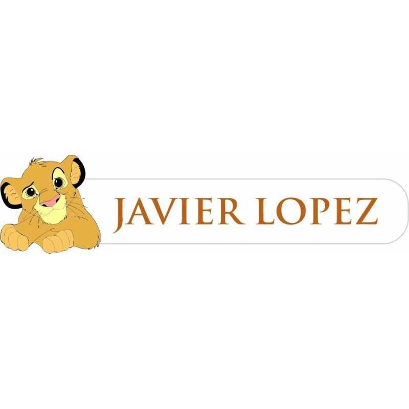 Etiquetas Adhesivas Personalizable objetos Simba( Pack 50ud) Etiquetas Adhesivas Personalizable objetos Simba( Pack 50ud)