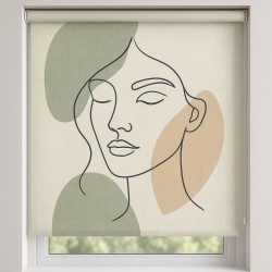 Estor Sage Minimal – Enrollable con Estampación Digital