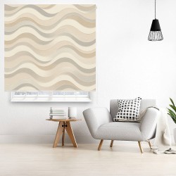 Estor Ondas Beige Moderno | Estores Iroa España