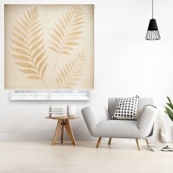 Estor Enrollable Beige Abstracto | Diseño Moderno · A Medida en España