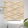 Estor Enrollable Ondas Beige | Moderno y Fabricado en España