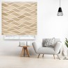 Estor Enrollable Ondas Beige | Moderno y Fabricado en España