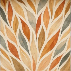 Estor Enrollable Floral Beige – Decoración Moderna 2026 | Estores Iroa